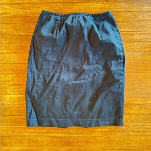 Express Black Women's Pencil Skirt - Classic Office Style